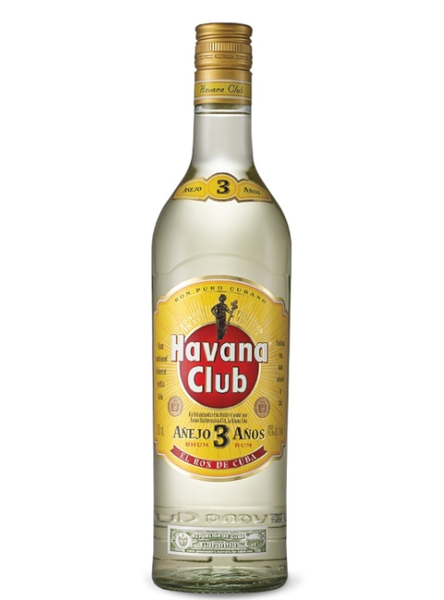 Rum Havana Club Añejo 3 años - 40% - 6x70cl - CaseOf6