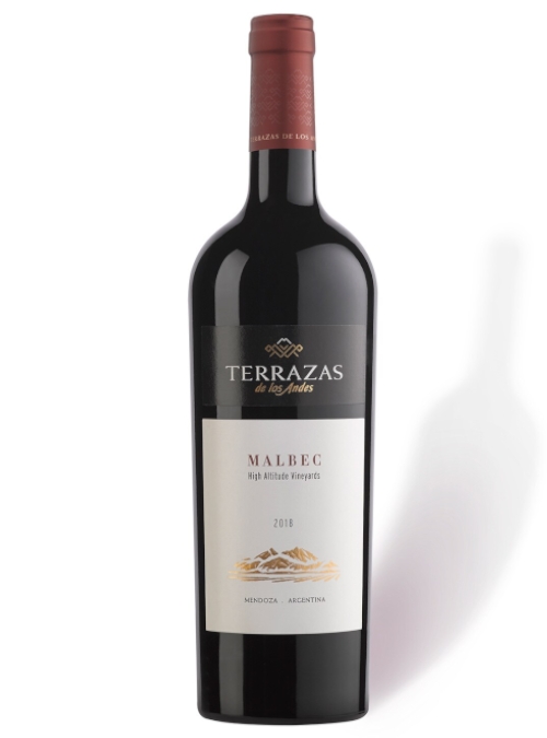 Bottle of Malbec Terrazas 2018 Los Andes