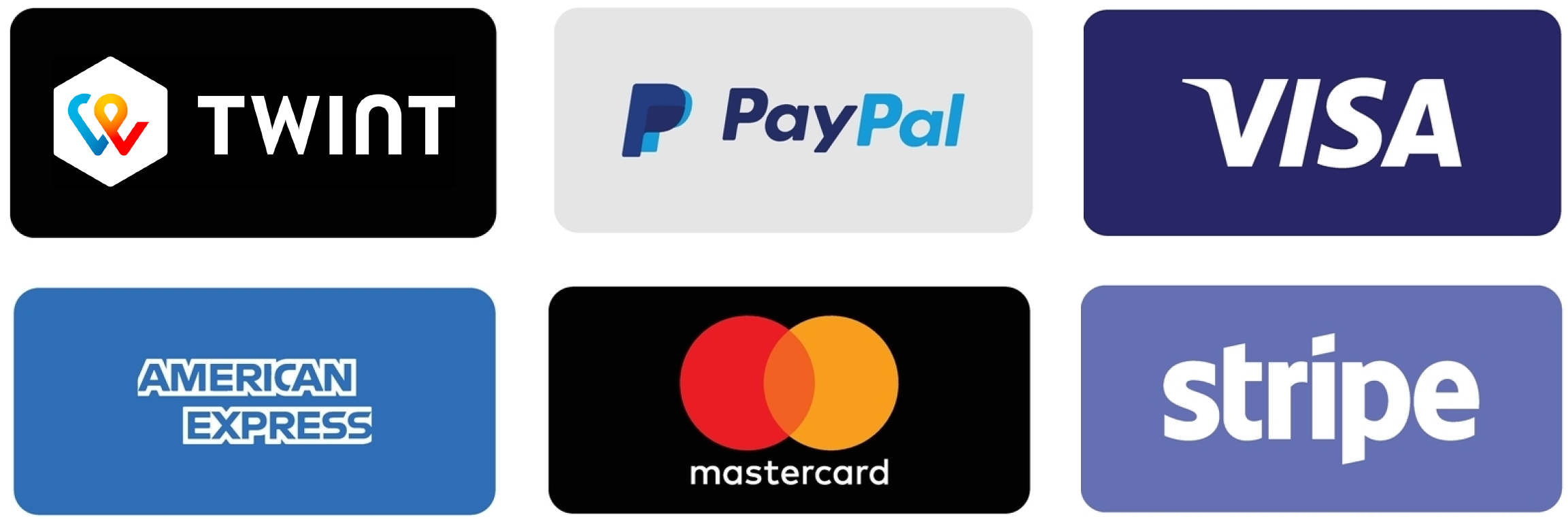 Zahlungsverkehr Logos