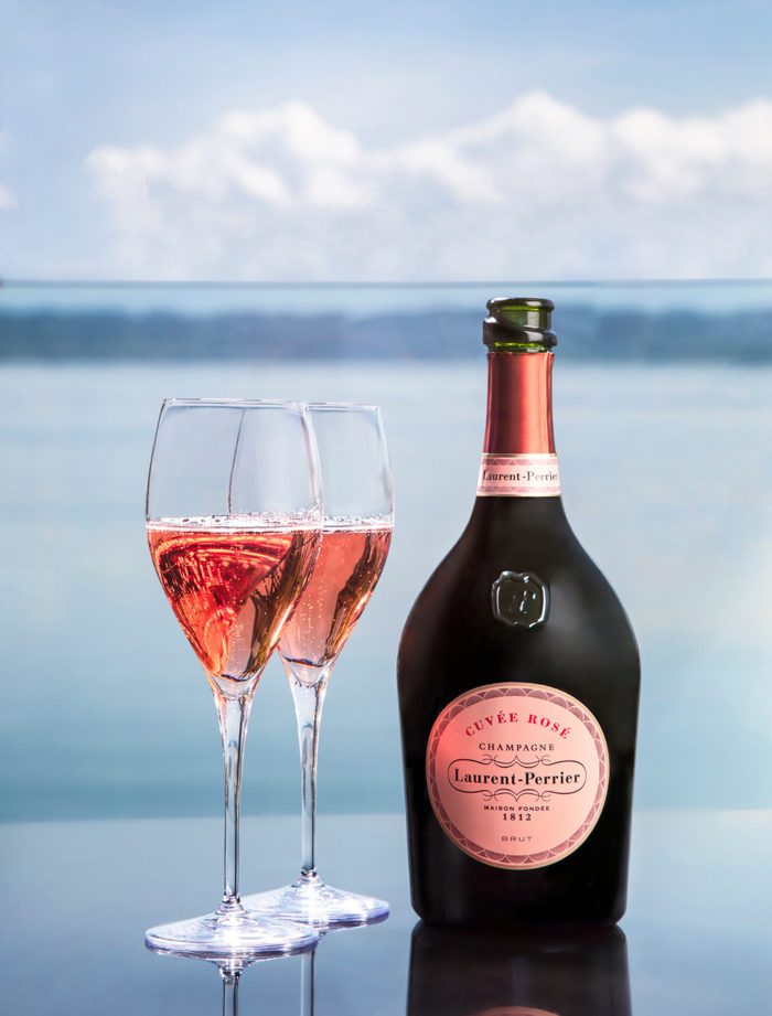 Bottiglia di Laurent-Perrier Cuvée Rosé